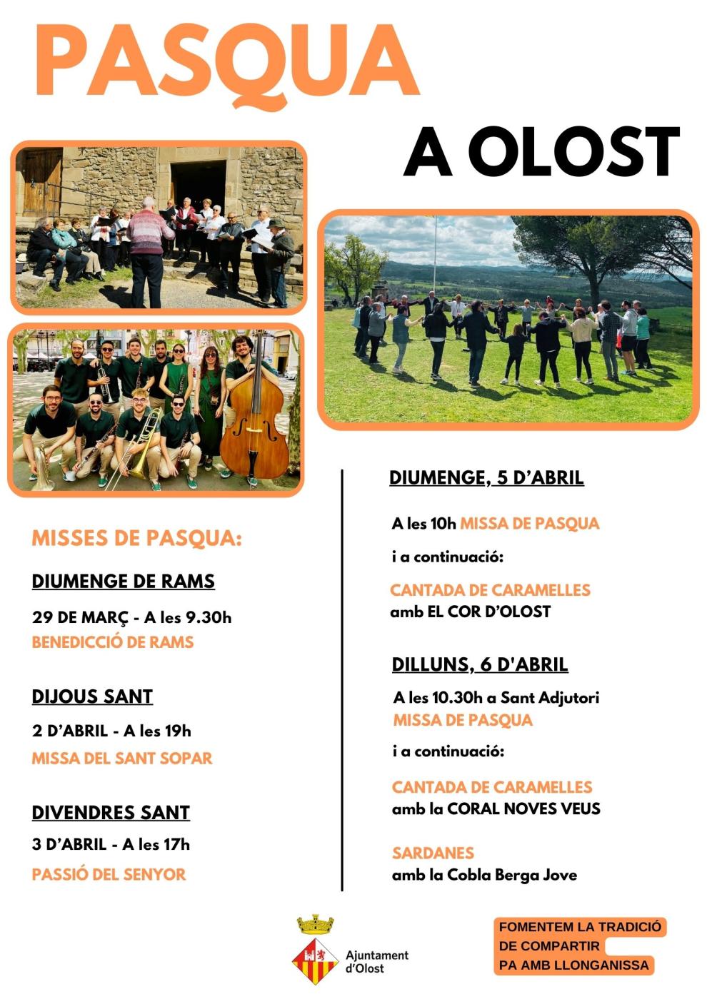 Celebrem la Pasqua a Olost